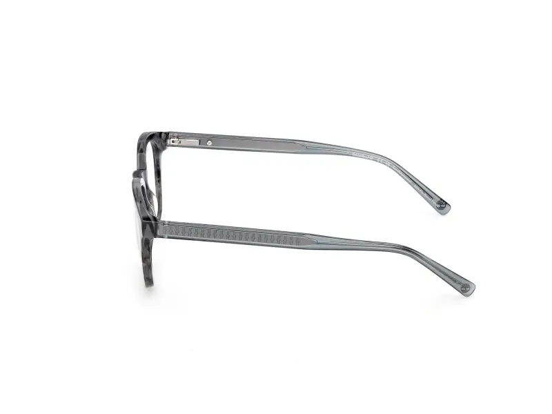 Uomo TB50084 092 Montature da vista Acetato Blu Rotonda Normale miniatura 3