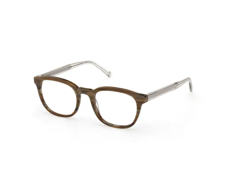 Uomo TB50084 096 Montature da vista Acetato Verde Rotonda Normale