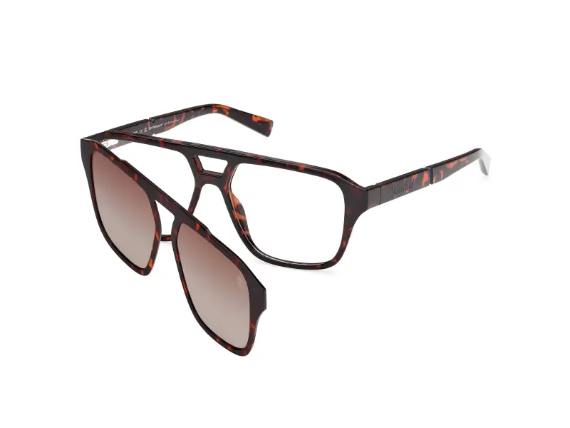 Uomo TB50085 052 Montature da vista Iniettato Havana Squadrata Normale