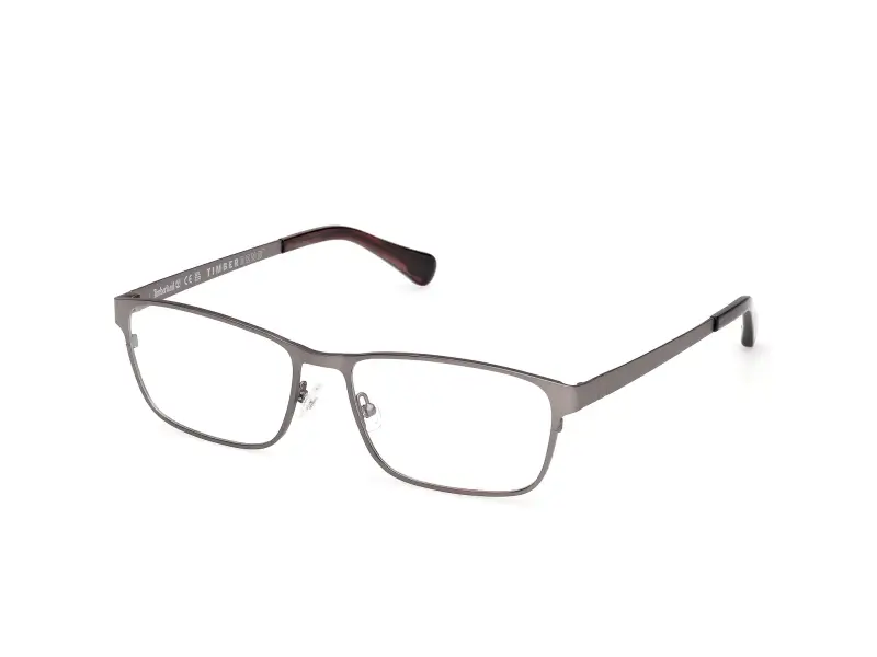 Uomo TB50089 007 Montature da vista Metallo Grigio Squadrata Normale
