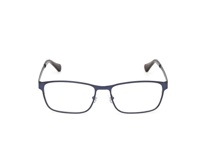 Uomo TB50089 091 Montature da vista Metallo Blu Squadrata Normale miniatura 2