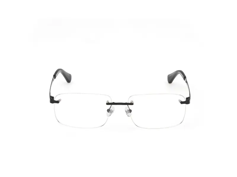 Uomo TB50090 002 Montature da vista Metallo Nero Squadrata Normale miniatura 2