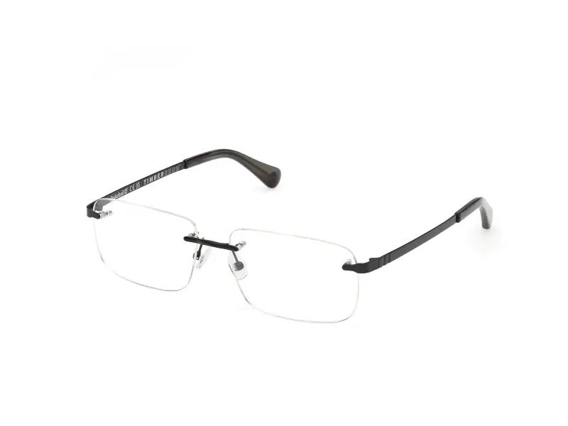 Uomo TB50090 002 Montature da vista Metallo Nero Squadrata Normale