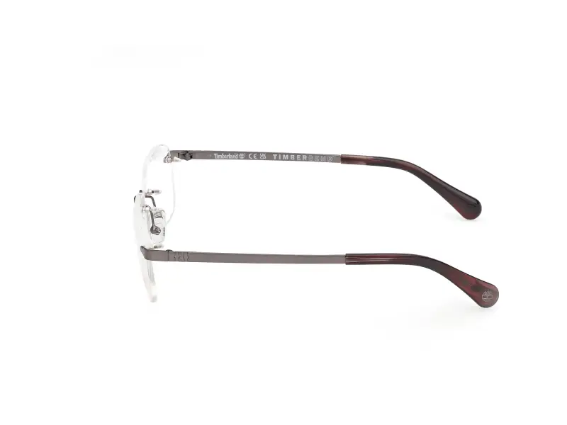 Uomo TB50090 007 Montature da vista Metallo Grigio Squadrata Normale miniatura 3