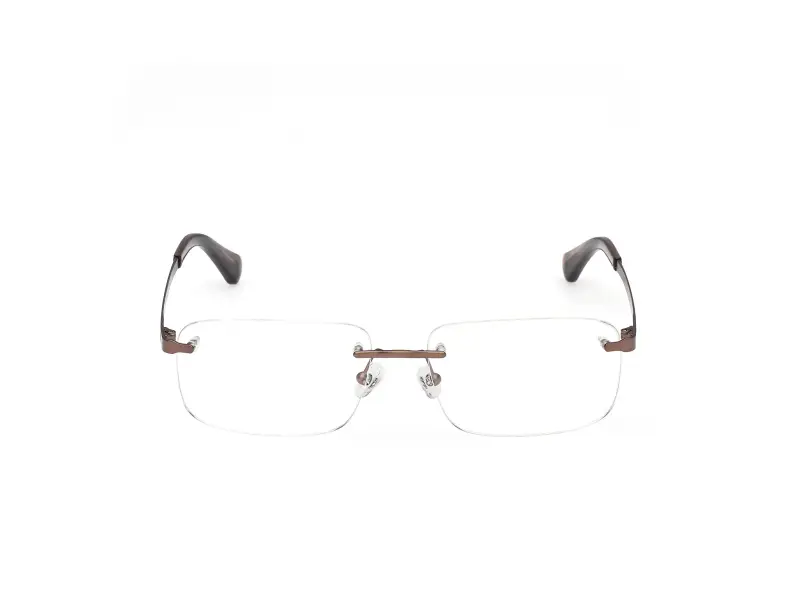 Uomo TB50090 049 Montature da vista Metallo Marrone Squadrata Normale miniatura 2