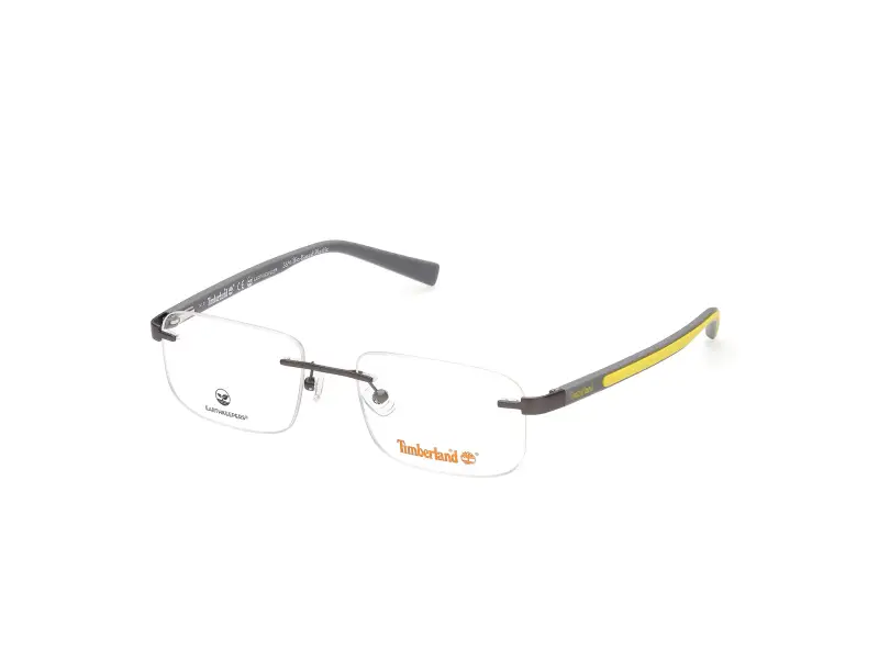 Uomo Timberland TB1719 009 Montature da vista Canna di fucile Squadrata Normale