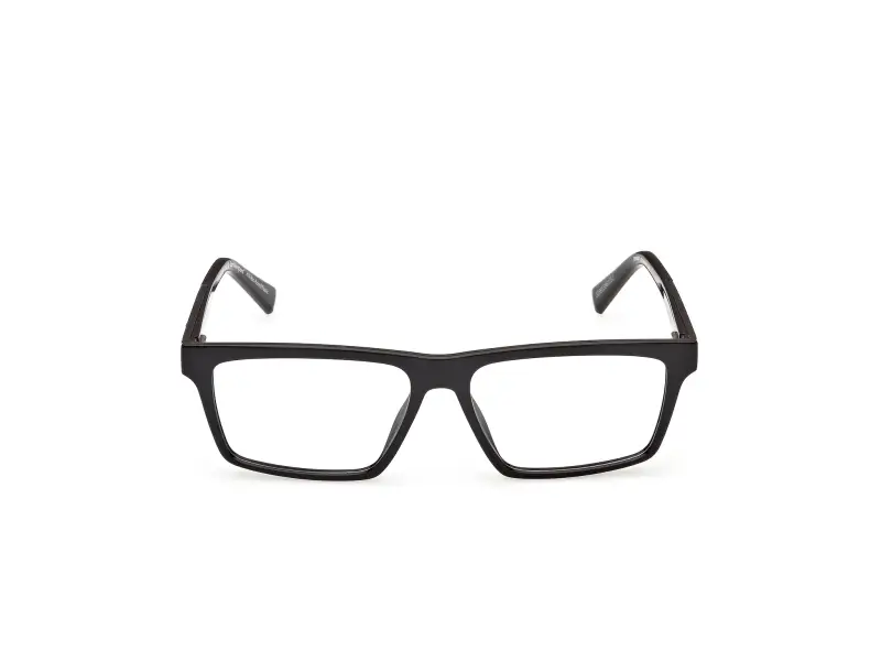 Uomo Timberland TB50091 001 Montature da vista Iniettato Nero Squadrata Normale miniatura 2