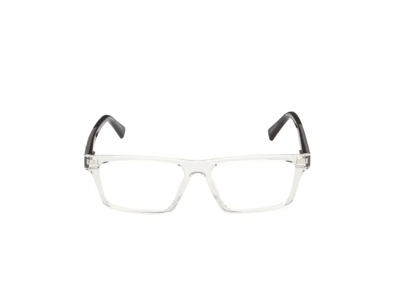 Uomo Timberland TB50091 026 Montature da vista Iniettato Trasparente Squadrata Normale miniatura 2