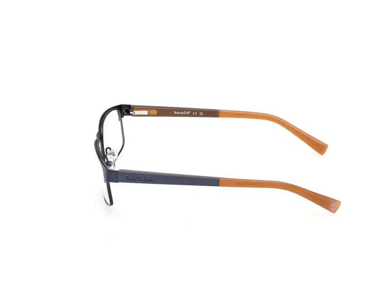 Uomo Timberland TB50092 091 Montature da vista Blu Squadrata Normale miniatura 3