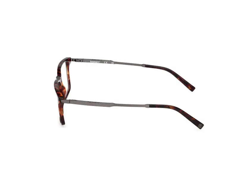 Uomo Timberland TB50093 052 Montature da vista Iniettato Havana Squadrata Normale miniatura 3