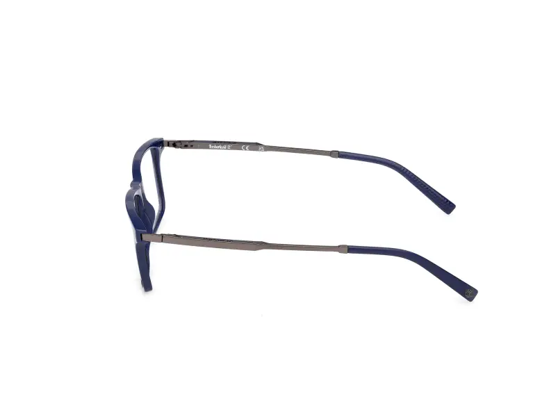 Uomo Timberland TB50093 090 Montature da vista Iniettato Blu Squadrata Normale miniatura 3