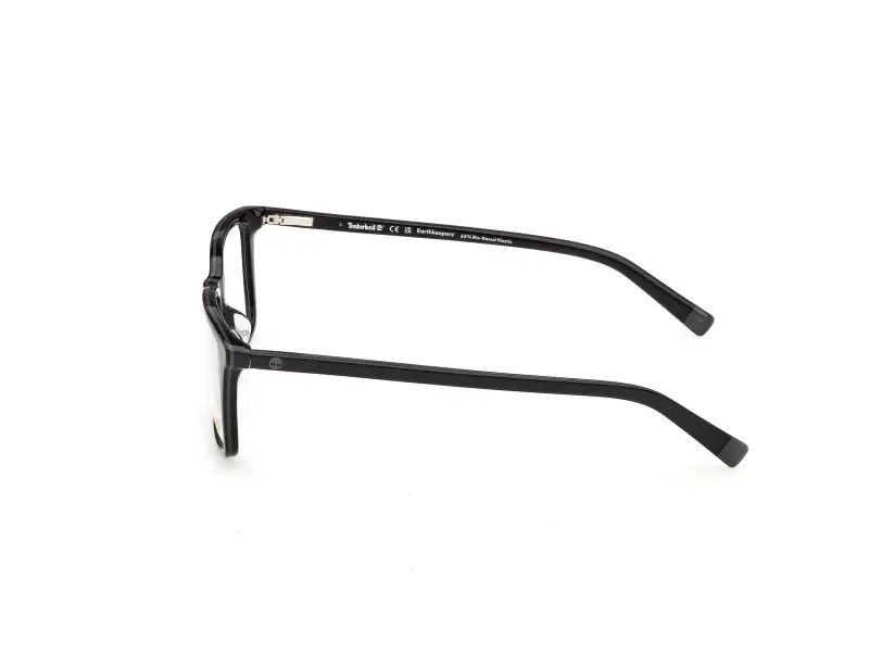 Uomo Timberland TB50095-H 001 Montature da vista Acetato Nero Squadrata Normale miniatura 3