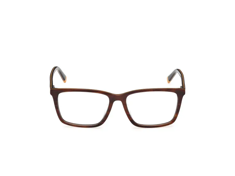 Uomo Timberland TB50095-H 062 Montature da vista Acetato Marrone Squadrata Normale miniatura 2