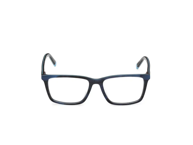 Uomo Timberland TB50095-H 064 Montature da vista Acetato Blu Squadrata Normale miniatura 2