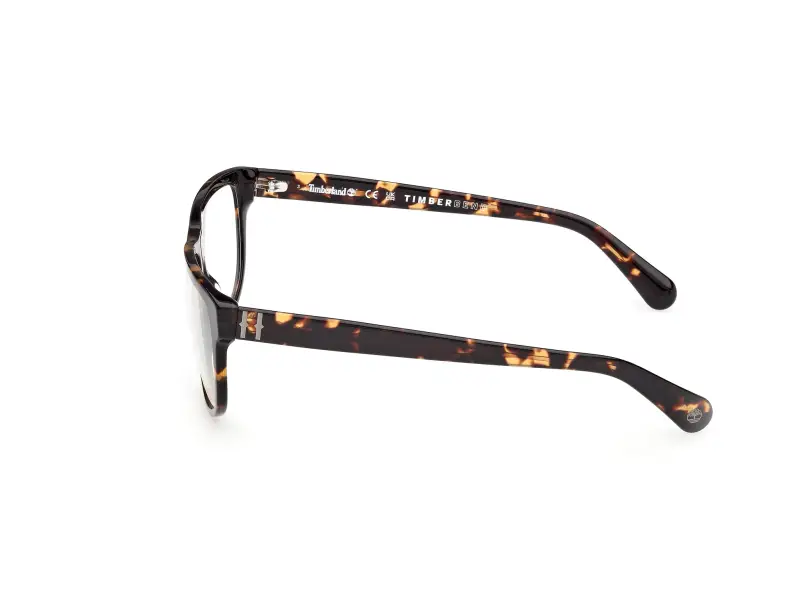 Uomo Timberland TB50097 052 Montature da vista Acetato Havana Marrone Squadrata Normale miniatura 3