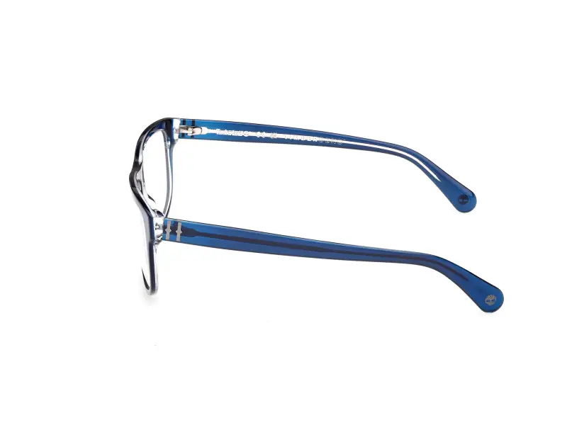 Uomo Timberland TB50097 090 Montature da vista Acetato Blu Blu Squadrata Normale miniatura 3