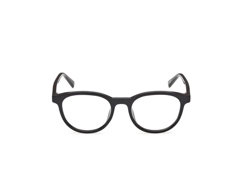 Uomo Timberland TB50100-H 001 Montature da vista Iniettato Nero Rotonda Normale miniatura 2