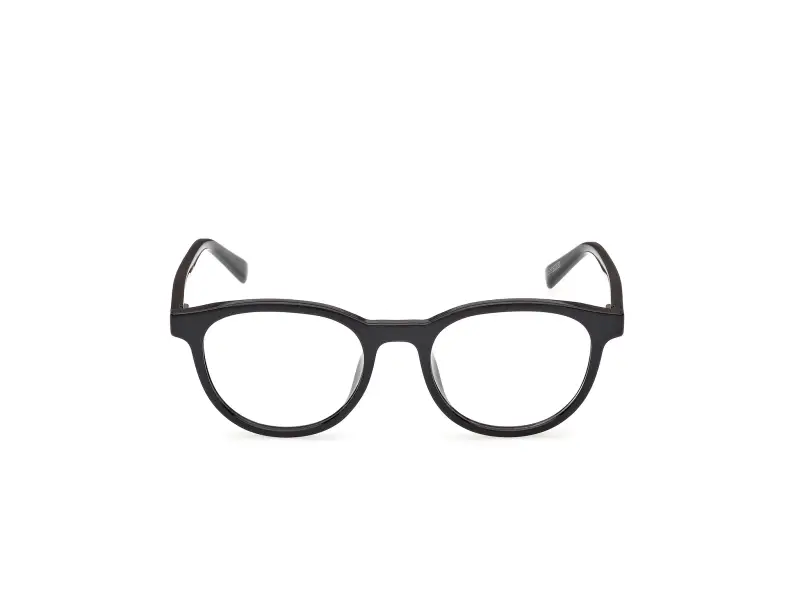 Uomo Timberland TB50100-H 005 Montature da vista Iniettato Nero Rotonda Normale miniatura 2