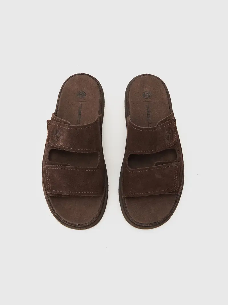 Zoccoletto marrone scuro miniatura 3