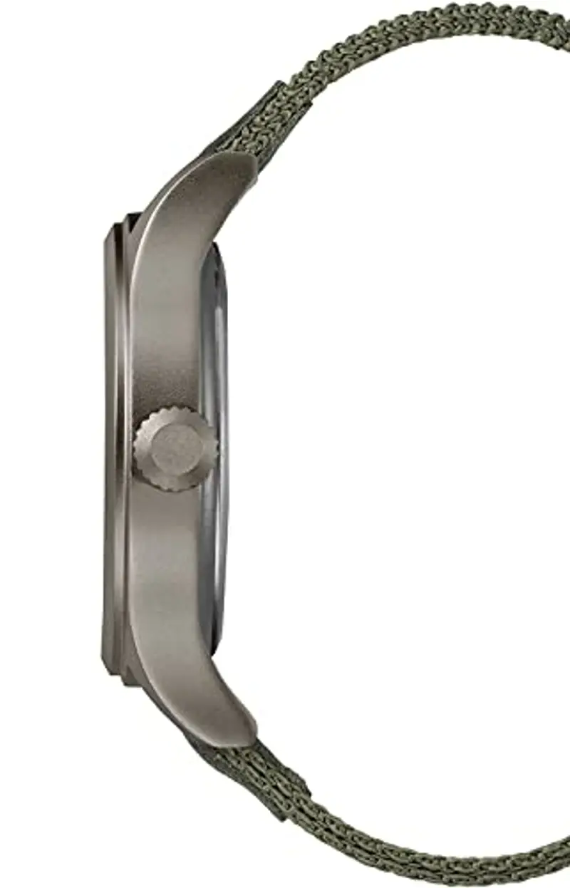 Timex Orologio Analogico Quarzo da Uomo con Cinturino in Tessuto TW4B14000, Verde (Dark/Silver/Green) miniatura 3