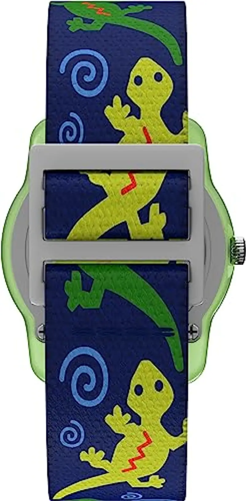 Timex Orologio Analogico Quarzo Unisex Bambini con Cinturino in Tessuto T728814, Multicolore (Verde/Blu/Bianco) miniatura 3