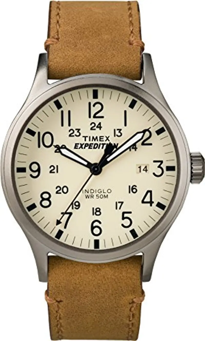 Timex Orologio Expedition Scout 40 mm TW4B14100, Marrone/Blu