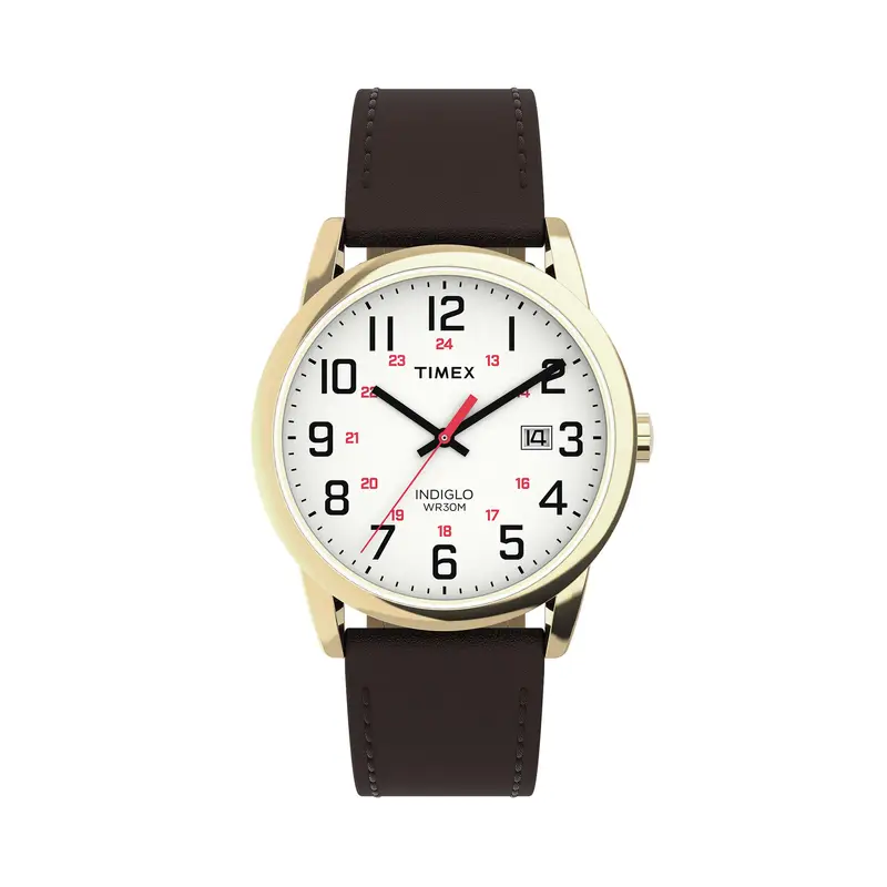 Orologio Timex Easy Reader® Classic TW2Y12700 Marrone