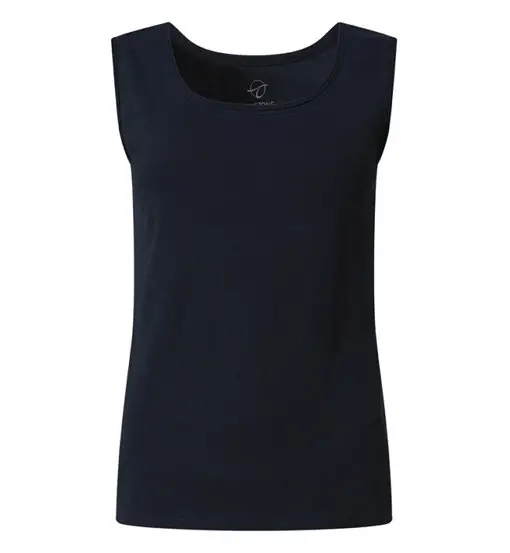 Basic W - top - donna Blue