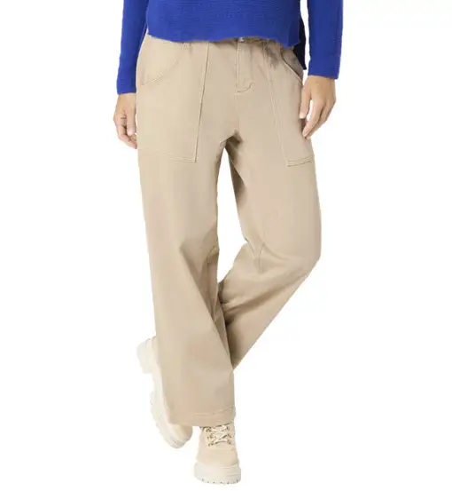 Comfort CalviTZ 7/8 W - pantaloni lunghi - donna Beige