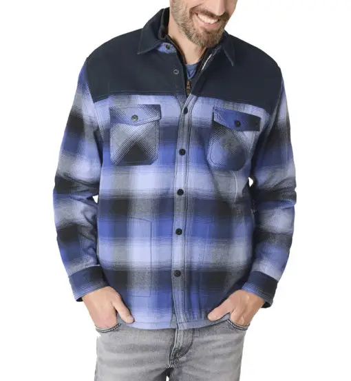 Overshirt Fabricmix M - giacca tempo libero - uomo Blue