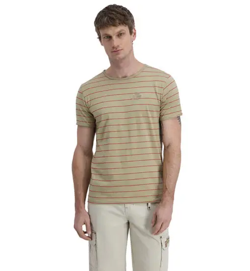 Pin Stripe - T-shirt - uomo Beige