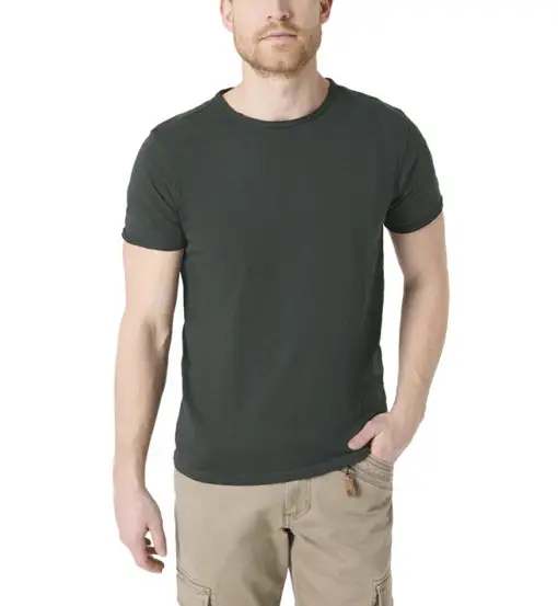 Ripped Basic - T-shirt - uomo Light Black