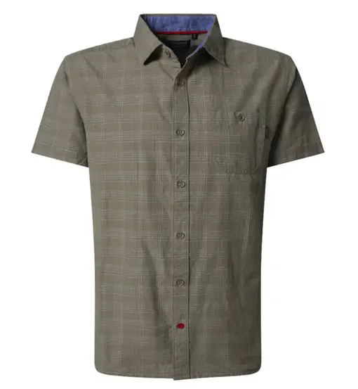 Shortsleeve Check Shirt - camicia a maniche corte - uomo Green