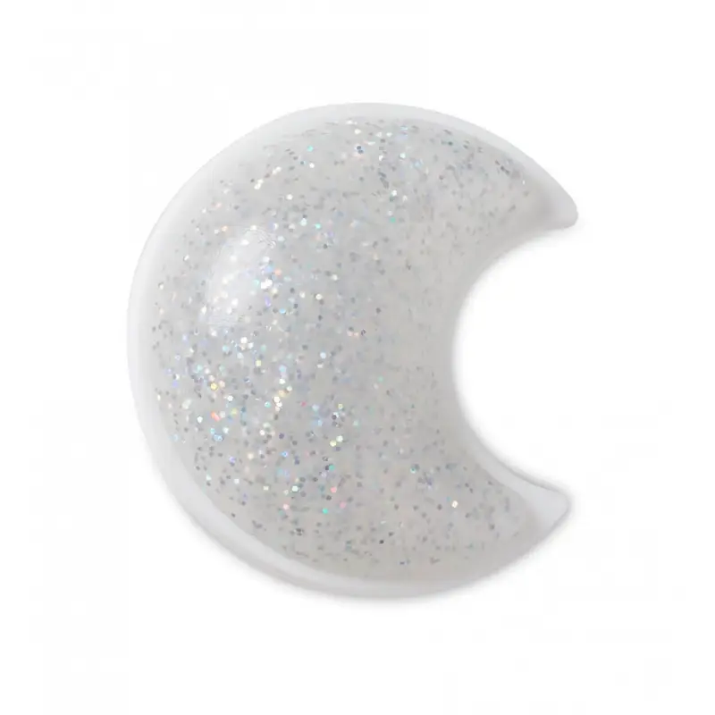 Tiny glitter moon