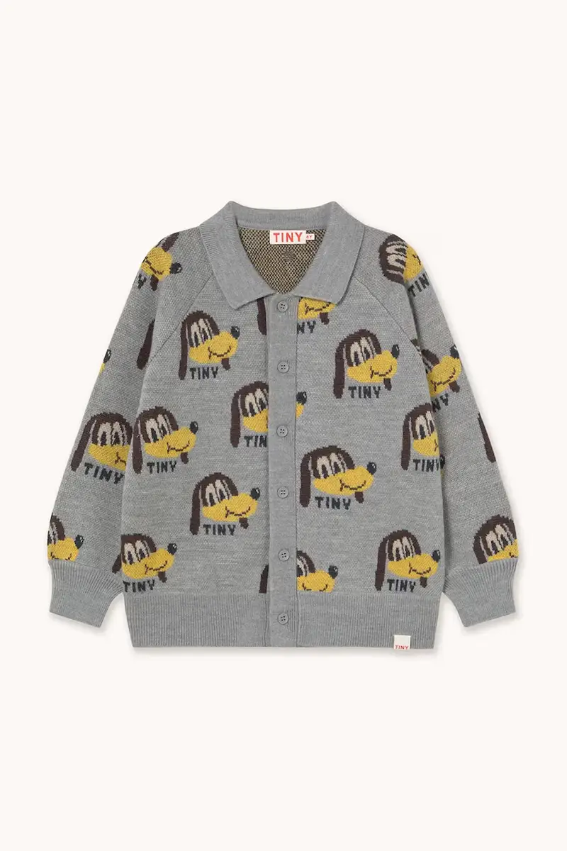 Tinycottons Cardigan Grigio 3770199