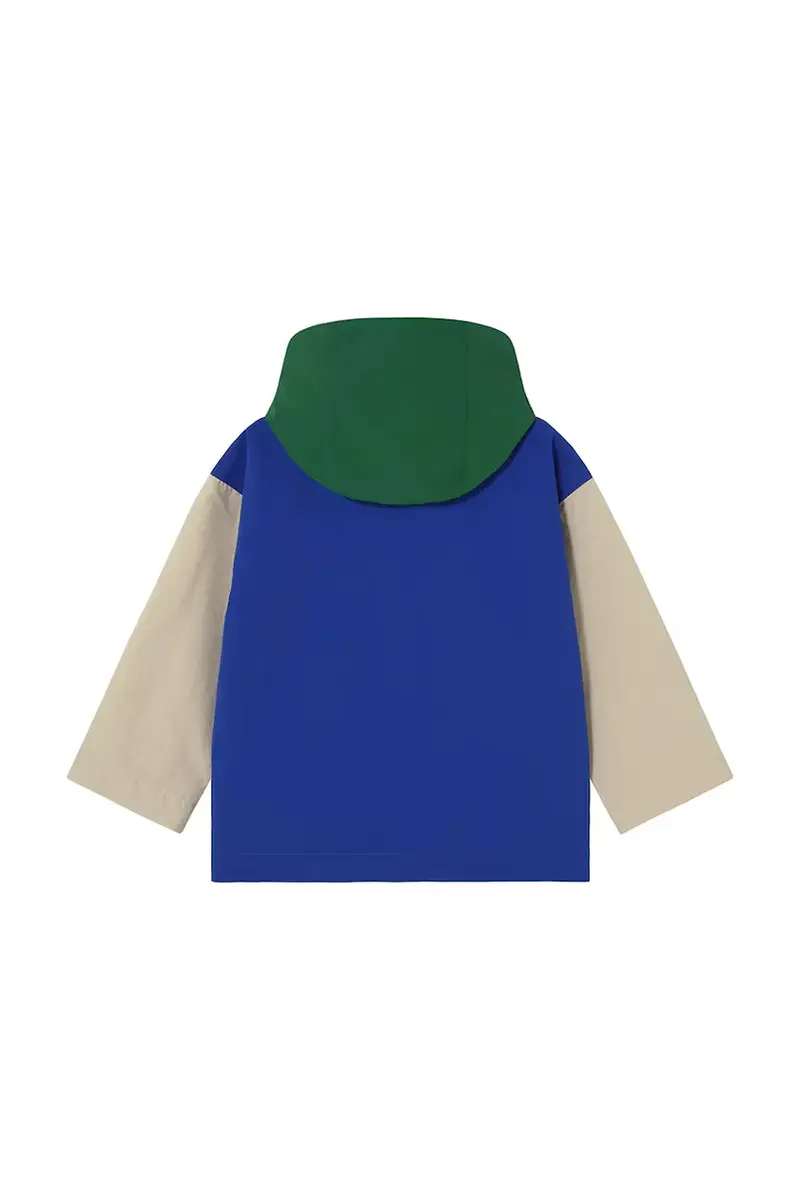 giacca per bambini COLOR BLOCK JACKET colore blu SS25-250 miniatura 3