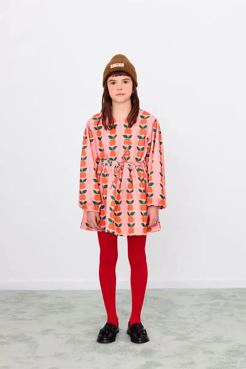 gonna bambina APPLES SKIRT colore rosa AW25-384 miniatura 4