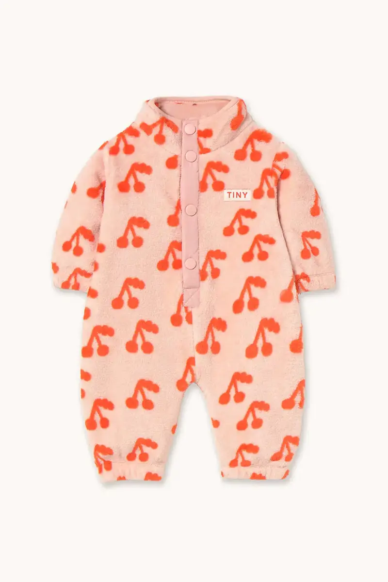 tuta neonato CHERRIES POLAR ONE-PIECE colore arancione AW25-570
