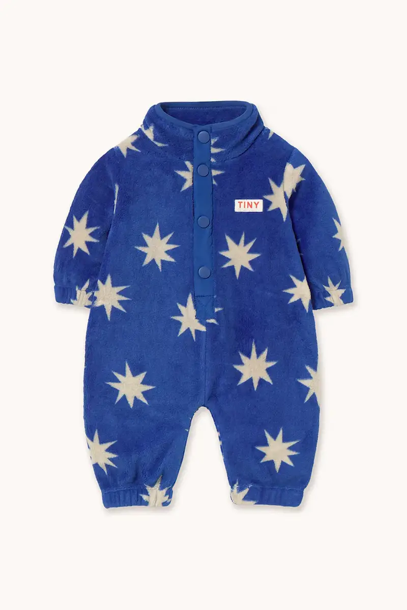tuta neonato STARS POLAR ONE-PIECE colore blu navy AW25-574