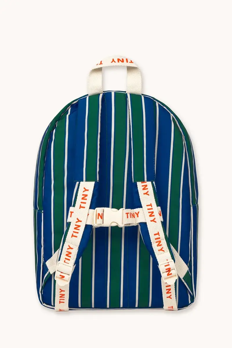 zaino bambino/a STRIPES BACKPACK colore blu AW25-540 miniatura 2