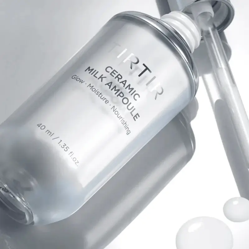 Skincare Ceramic Milk Ampoule - Crema viso pelle secca, Siero viso illuminante miniatura 2