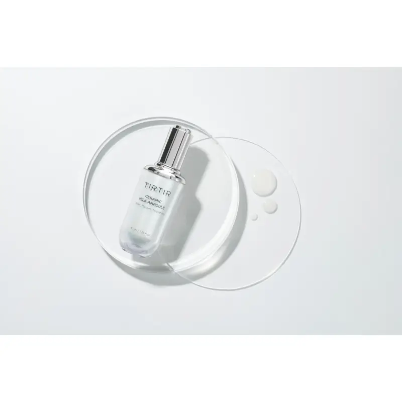 Skincare Ceramic Milk Ampoule - Crema viso pelle secca, Siero viso illuminante miniatura 4