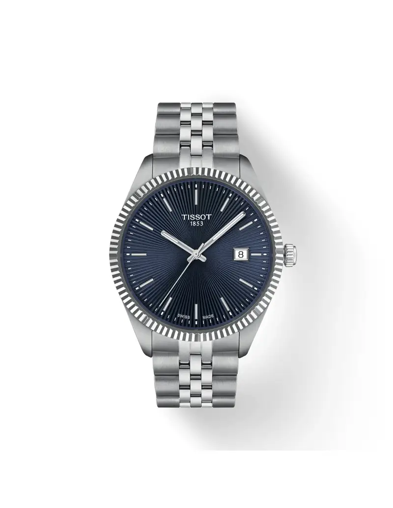 Orologio TISSOT Ballade 40MM T1564101104100 Blue cinturino in acciaio inossidabile