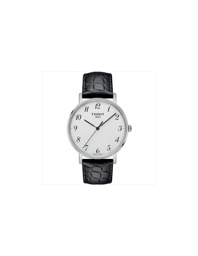 Orologio TISSOT EVERYTIME Medium in Pelle - T1094101603200 Black