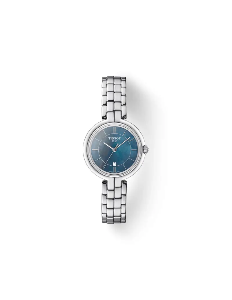 Orologio TISSOT FLAMINGO T0942101112100 Blue Pearl
