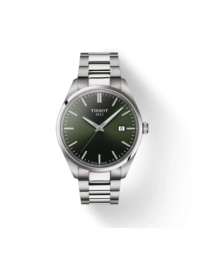 Orologio TISSOT PR 100 T1504101109100 Green cinturino in acciaio inossidabile