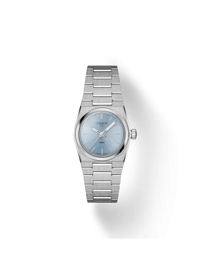 Orologio TISSOT PRX 25MM T1370101135100 Ice Blue cinturino in acciaio inossidabile