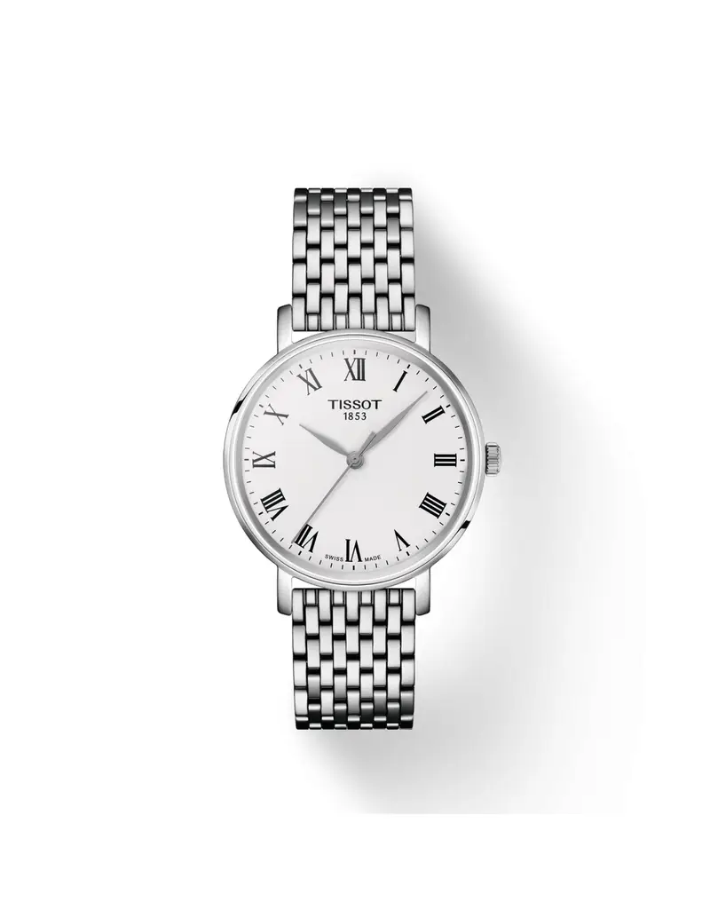 Orologio TISSOT T-Classic Everytime 34 MM T1432101103300 Silver cinturino in acciaio inossidabile