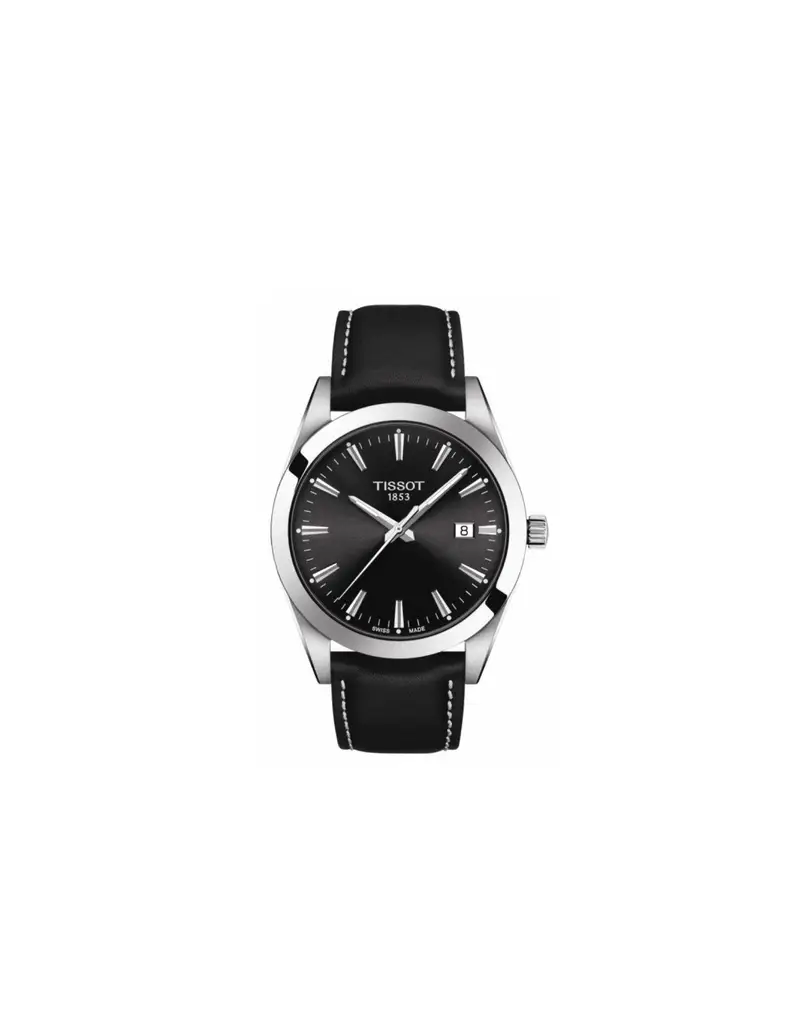 Orologio TISSOT T-Classic Gentleman in Pelle - T1274101605100 Black