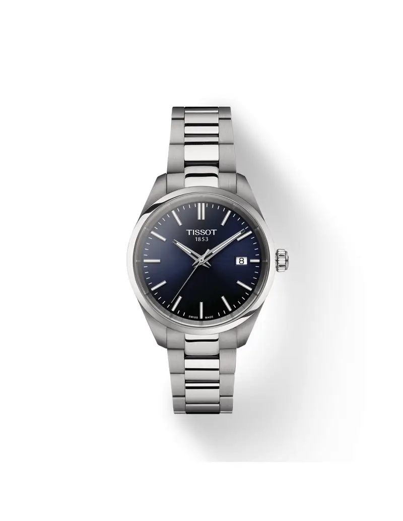 Orologio TISSOT T-Classic T1502101104100 Blu Cinturino in acciaio inossidabile